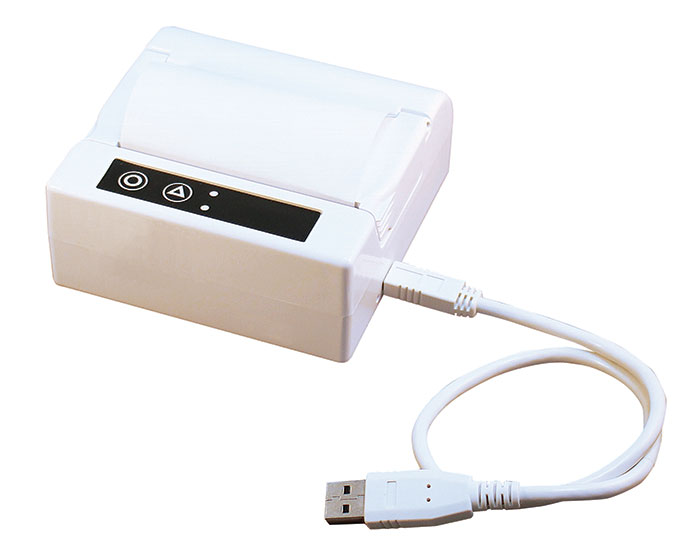 American Diagnostic Corp Adview2 Printer With Paper Barcode Scanner American Diagnostic Corp Adview2 Printer With Paper Barcode Scanner