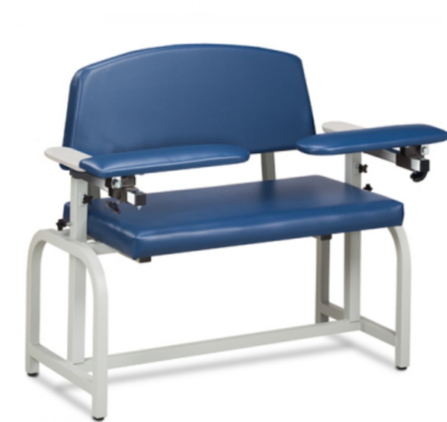 Lab X Series Extra Wide Blood Drawing Padded Chair
