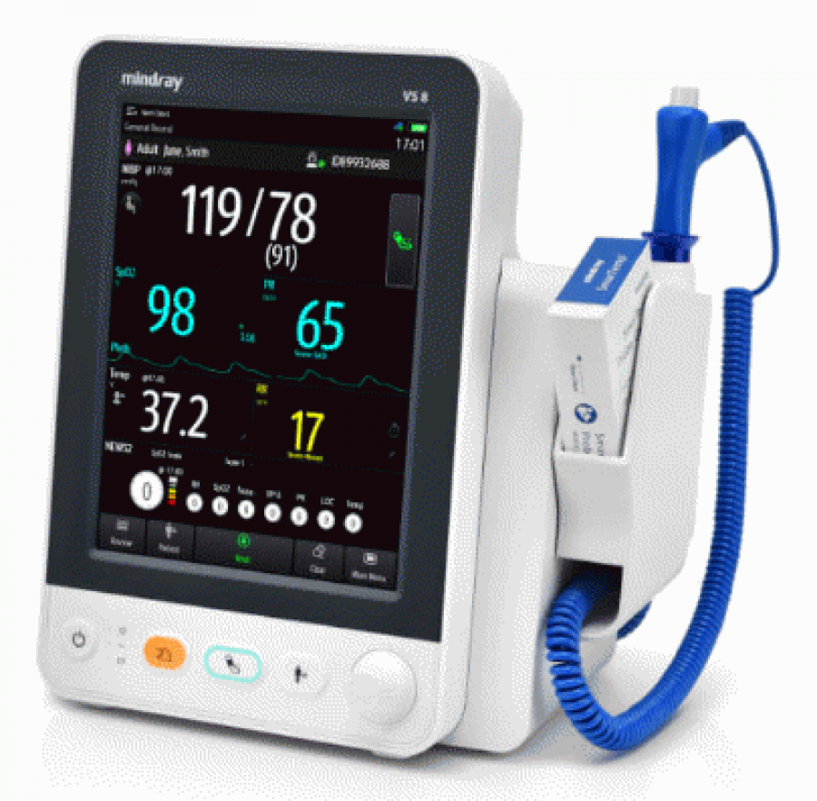 Checkme™ Pro Vital Signs Monitor - All-in-one machine integrating ECG  monitor, oximeter, blood pressure monitor, thermometer, sleep monitor and  mini monitor. – MDcubes