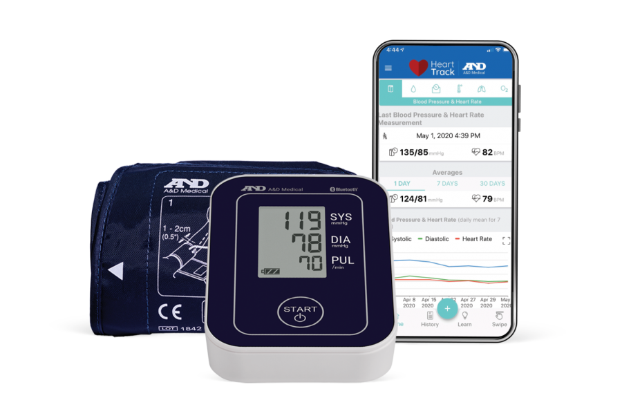 Deluxe Connected Blood Pressure Monitor