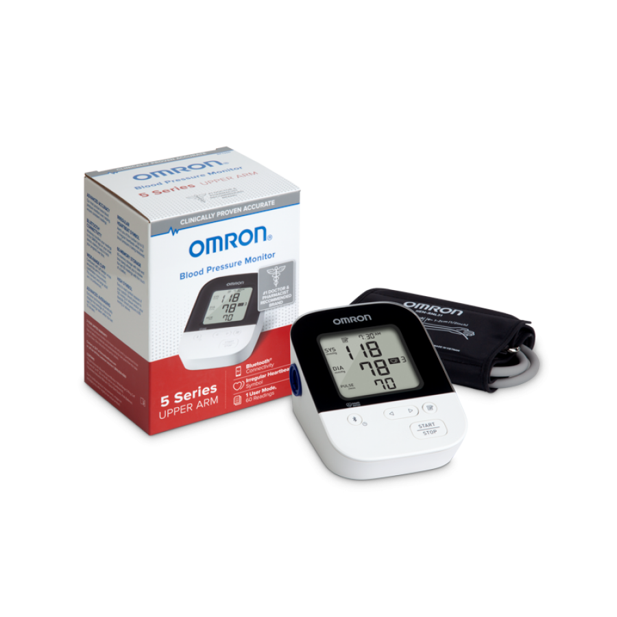 Omron 5 Series® BP Monitor, Bluetooth® Connectivity MedsourceSW Supplier of ClinicalGrade