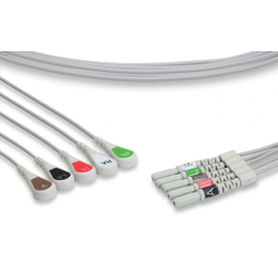 DIN Style Compatible ECG Leadwire