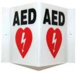 HeartSine, PAD-ACC-05, Wall Sign, Accessories Emergency