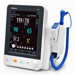 VS8 Vital Signs Blood Pressure Monitor with Nellcor Oximax SpO2 (Optional Thermometer)